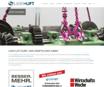 Lash-Lift.de(LASH+LIFT. Lösungen rund ums Heben) Screenshot