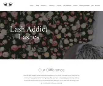 Lashaddictlashes.com.au(Lash Addict Lashes) Screenshot