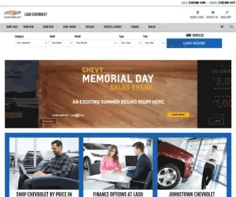 Lashchevy.com(Lash Chevrolet) Screenshot