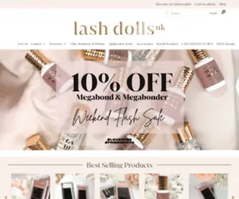 Lashdollsuk.co.uk(Lash Dolls UK) Screenshot