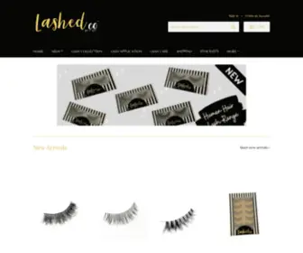 Lashedco.com.au(By CAIT®) Screenshot