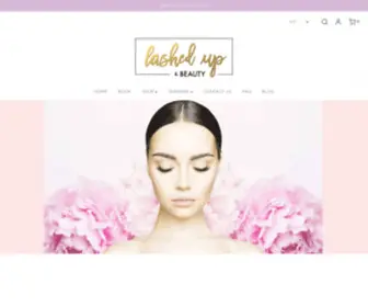 Lashedupbeauty.com.au(Lashed Up and Beauty) Screenshot