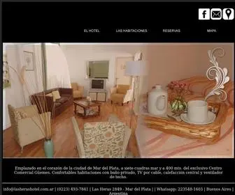 Lasherashotel.com.ar(Las Heras Hotel) Screenshot