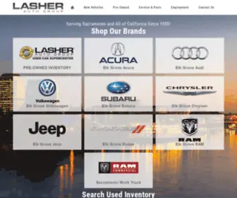 Lasherautogroup.com(Lasher Auto Group) Screenshot