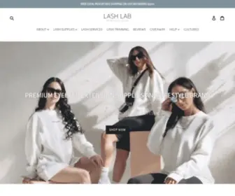 Lashlabpro.com(Lash Lab Pro) Screenshot