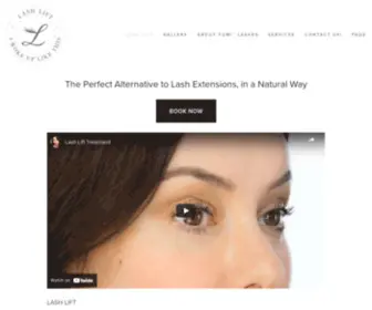 Lashlift.ca(Lash Lift) Screenshot