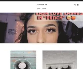 Lashlovenm.com(Lash Love) Screenshot