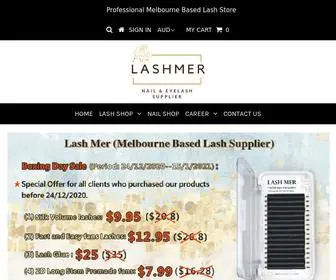 Lashmer.com(Lashmer Nail & Eyelash Supplier) Screenshot