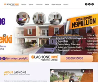 Lashoneproperties.com(Buy Authentic Land and Properties in Nigeria at Affordable Rates) Screenshot