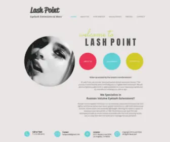 Lashpointla.com(Lashpoint) Screenshot