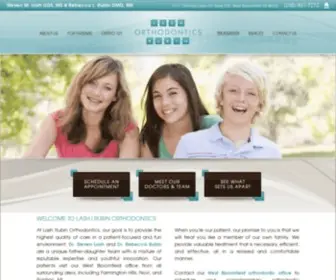 Lashrubinorthodontics.com(Lash Rubin Orthodontics) Screenshot