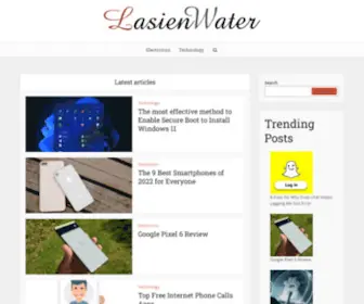 Lasienwater.com(lasienwater) Screenshot