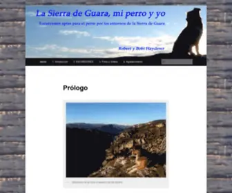 Lasierradeguaramiperroyyo.com(La Sierra de Guara) Screenshot