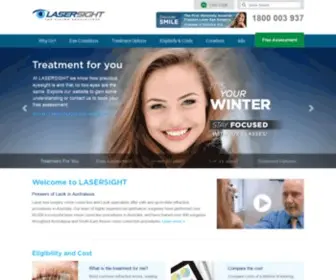 Lasik.com.au(Laser Eye Surgery) Screenshot