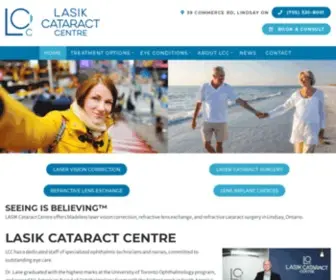 Lasikcataractcentre.com(LASIK Cataract Centre) Screenshot