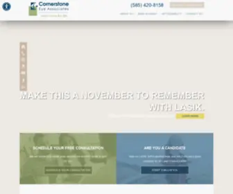 Lasikrochester.com(LASIK Rochester) Screenshot