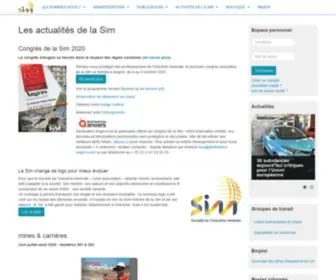 Lasim.org(Société industrie minérale) Screenshot