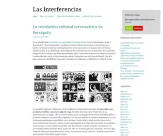 Lasinterferencias.com(Las Interferencias) Screenshot