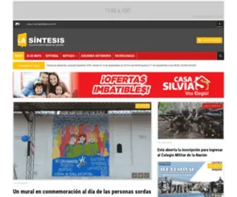 Lasintesis.com.ar(El primer diario digital de Saladillo) Screenshot
