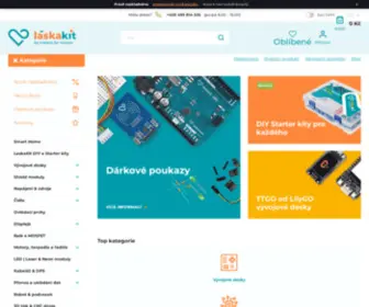 Laskakit.cz(E-shop pro bastlíře) Screenshot