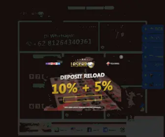 Laskar4D.Website(Laskar4D website) Screenshot