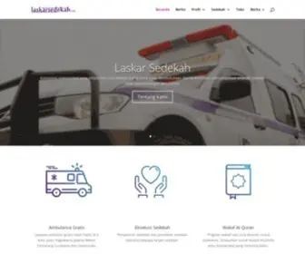 Laskarsedekah.com(Sedekah Online) Screenshot