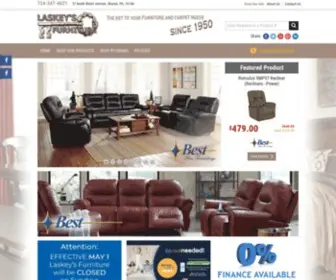 Laskeysfurniture.com(Laskey's Furniture) Screenshot