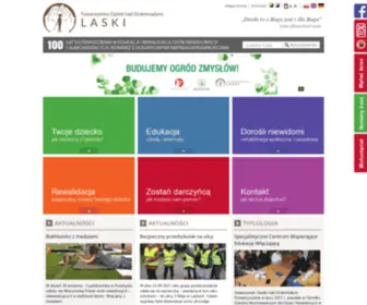 Laski.edu.pl(Słabowidzący) Screenshot