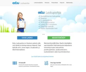 LaskupohJa.fi(Eebu laskupohja ja laskutusohjelma) Screenshot