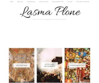 Lasmaplone.com(Travel Blog) Screenshot