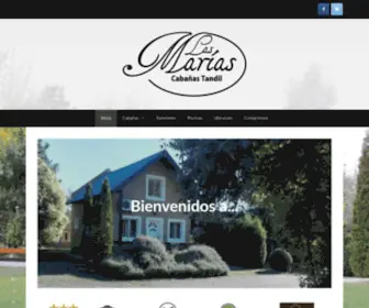 Lasmariastandil.com.ar(Cabañas las Marías) Screenshot