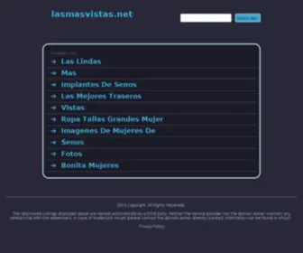 Lasmasvistas.net(Las mas vistas de la red) Screenshot