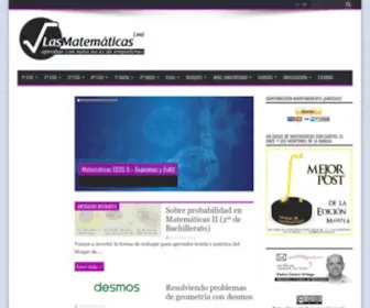 Lasmatematicas.eu(Matemáticas Secundaria y Bachillerato) Screenshot