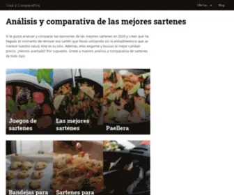 Lasmejoressartenes.com(Mejores sartenes en oferta 2020 Elige tu Juego de Sartenes o Wok ideal) Screenshot