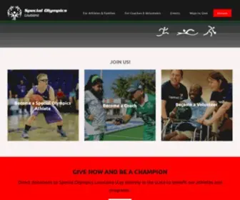 Laso.org(Special Olympics Louisiana) Screenshot