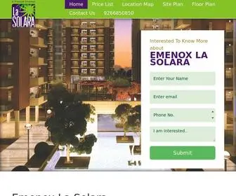 Lasolara.net.in(Emenox La Solara) Screenshot