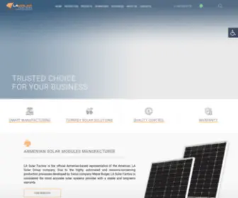 Lasolarfactory.com(Best Solar Panels) Screenshot