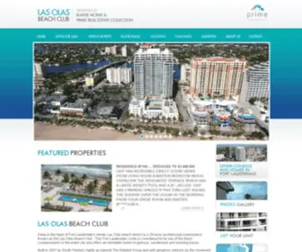 Lasolas-Beachclub.com(The Las Olas Beach Club condo) Screenshot