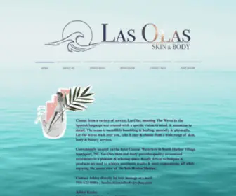 Lasolasskinandbody.com(Spa Services) Screenshot