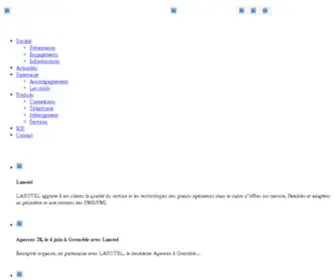 Lasolutiontelecom.fr(Accueil) Screenshot