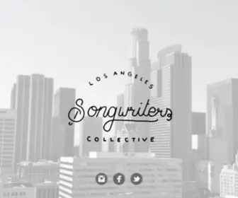 Lasongwriterscollective.com(Los Angeles Songwriters Collective) Screenshot