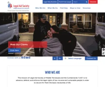 Las.org(Legal Aid Society gives free legal help to low) Screenshot