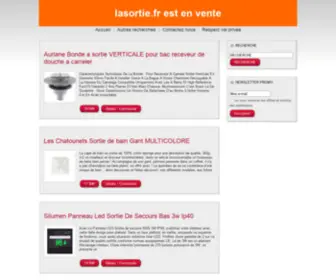 Lasortie.fr(Est en vente) Screenshot