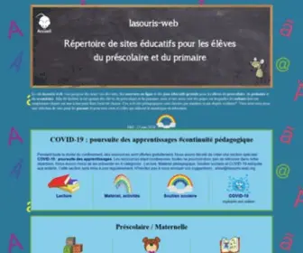 Lasouris-Web.org(Préscolaire) Screenshot