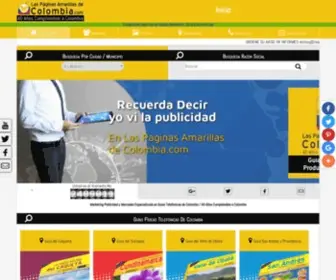 Laspaginasamarillasdecolombia.com(Pagina Oficial) Screenshot
