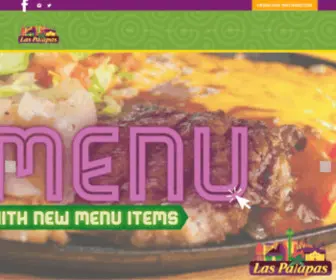 Laspalapas.com(Mexican Restaurant) Screenshot