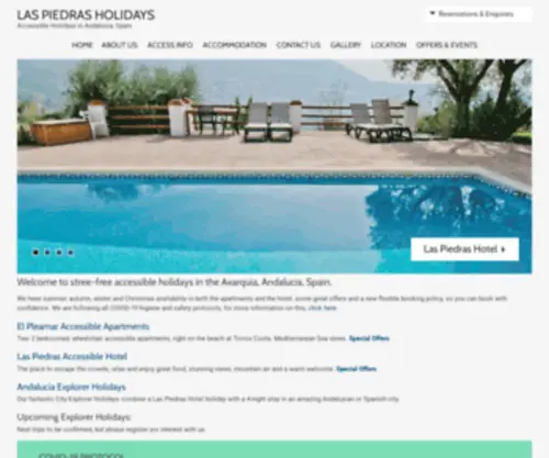 Laspiedras.co.uk(Las Piedras Holidays) Screenshot