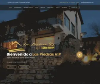 Laspiedrasvip.com(Las Piedras VIP Suites Resort Sierra de los Padres) Screenshot