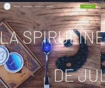 Laspirulinedejulie.com(La Spiruline de Julie) Screenshot