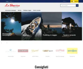 Lasportiva.tn.it(La Sportiva) Screenshot